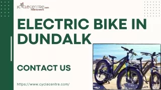 Electric Bike in Dundalk