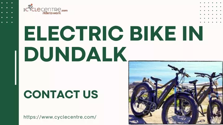 electric bike in dundalk