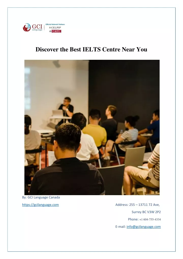 discover the best ielts centre near you