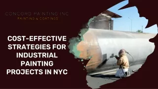 Cost-Effective Strategies for Industrial Painting Projects in NYC