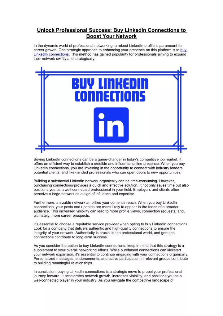 unlock professional success buy linkedin