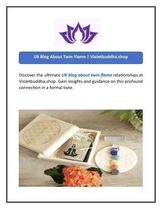 Uk Blog About Twin Flame  Violetbuddha.shop