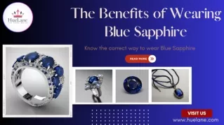 Benefits of wearing blue sapphire wonders: Health & Wealth Boosts