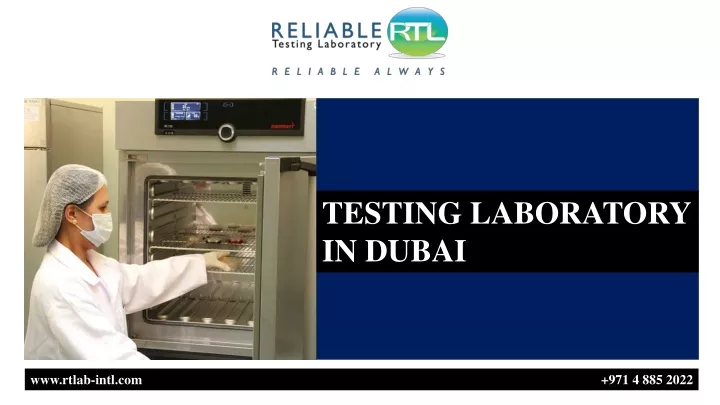 testing laboratory in dubai