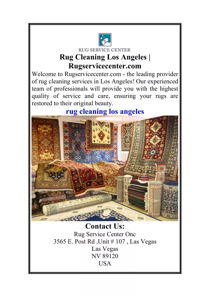 rug cleaning los angeles rugservicecenter