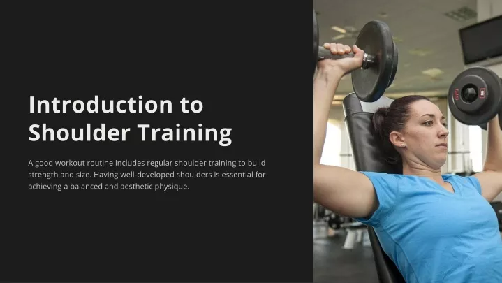 introduction to shoulder training