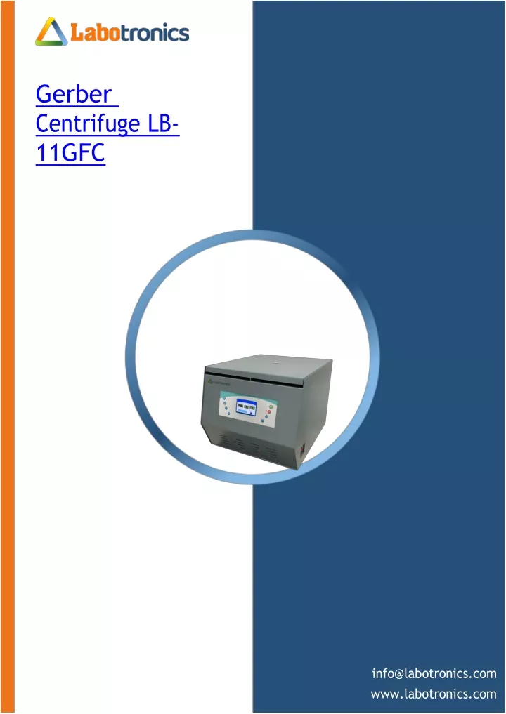 gerber centrifuge lb 11gfc