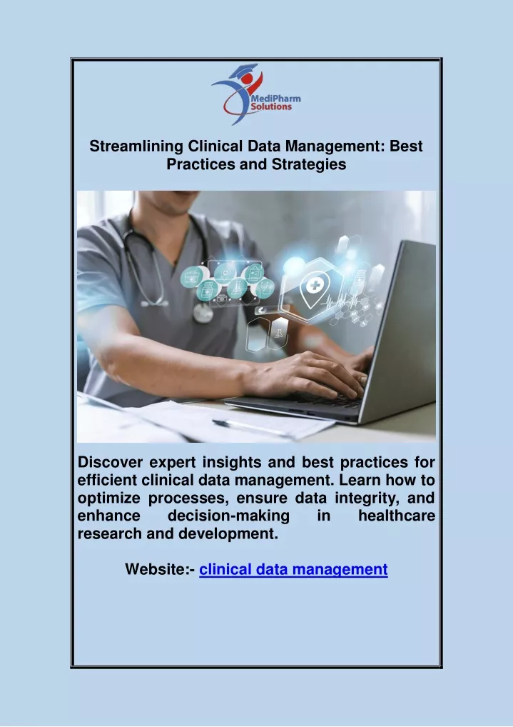 streamlining clinical data management best