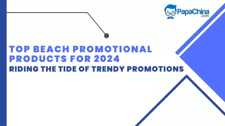 top beach promotional products for 2024