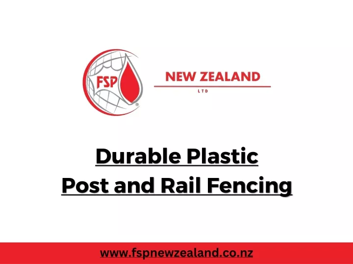 durable plastic post and rail fencing