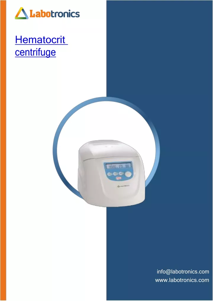 hematocrit centrifuge