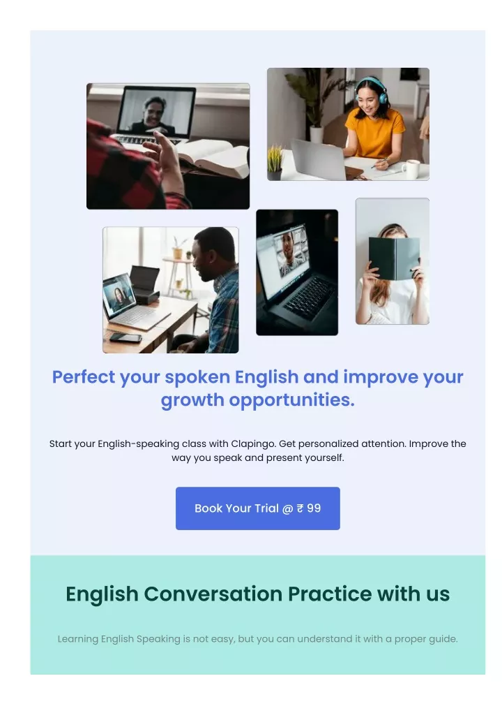 perfect your spoken english and improve your
