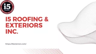 i5 Roofing & Exteriors Inc.