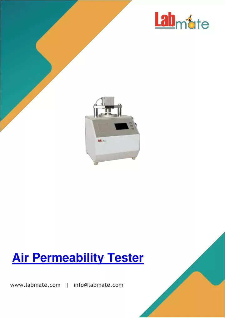 air permeability tester