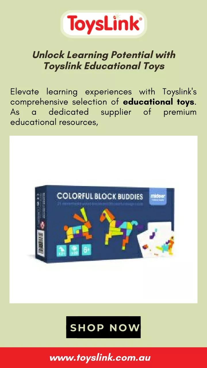 unlock learning potential with toyslink