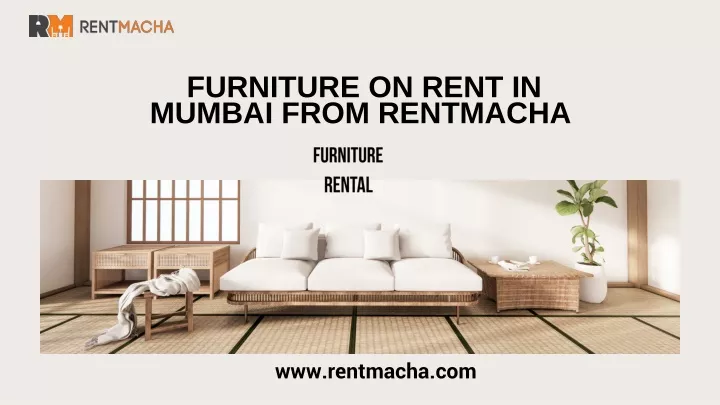 furniture on rent in mumbai from rentmacha