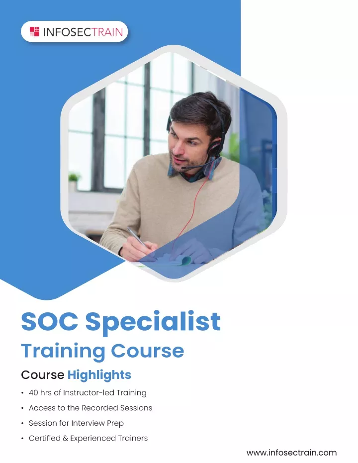 soc specialist training course course highlights