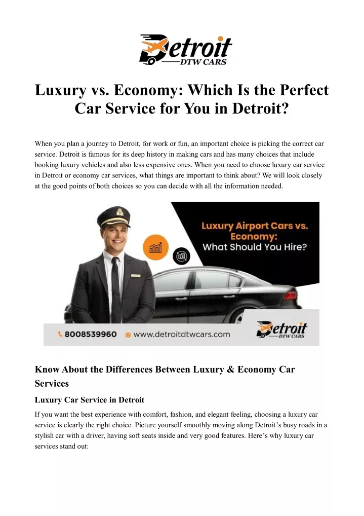 luxury vs economy which is the perfect