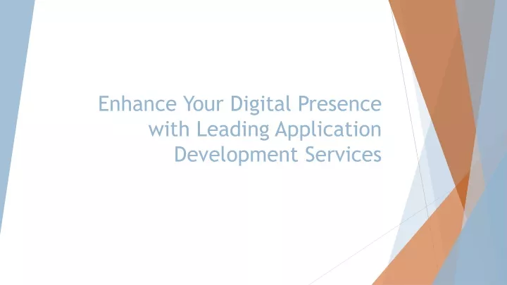 enhance your digital presence with leading