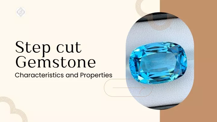 step cut gemstone