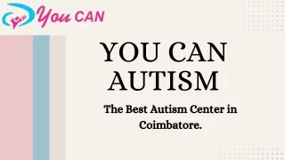 The Best Autism clinic in Coimbatore | Youcan