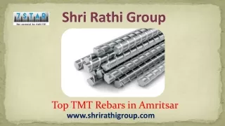 Top TMT Rebars in Amritsar - Shri Rathi Group