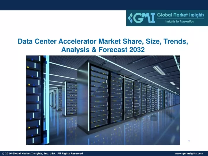 data center accelerator market share size trends