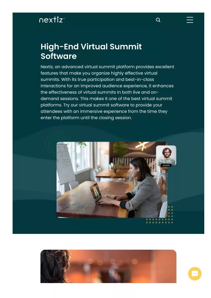 high end virtual summit software nextiz