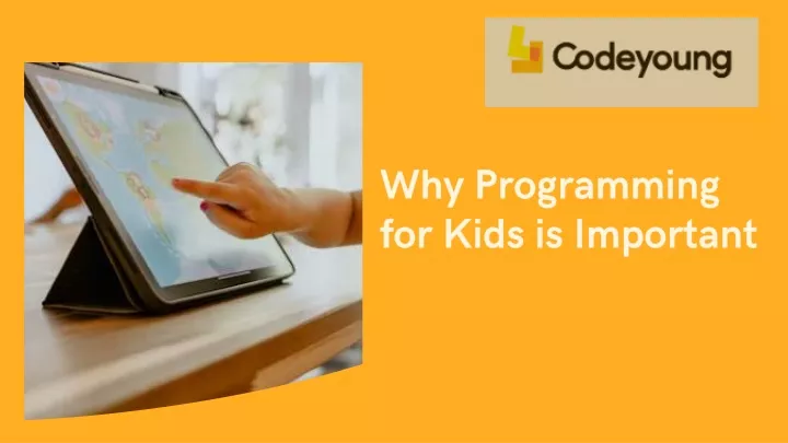 why programming for kids is important