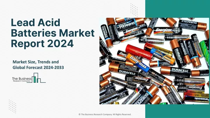 lead acid batteries market report 2024