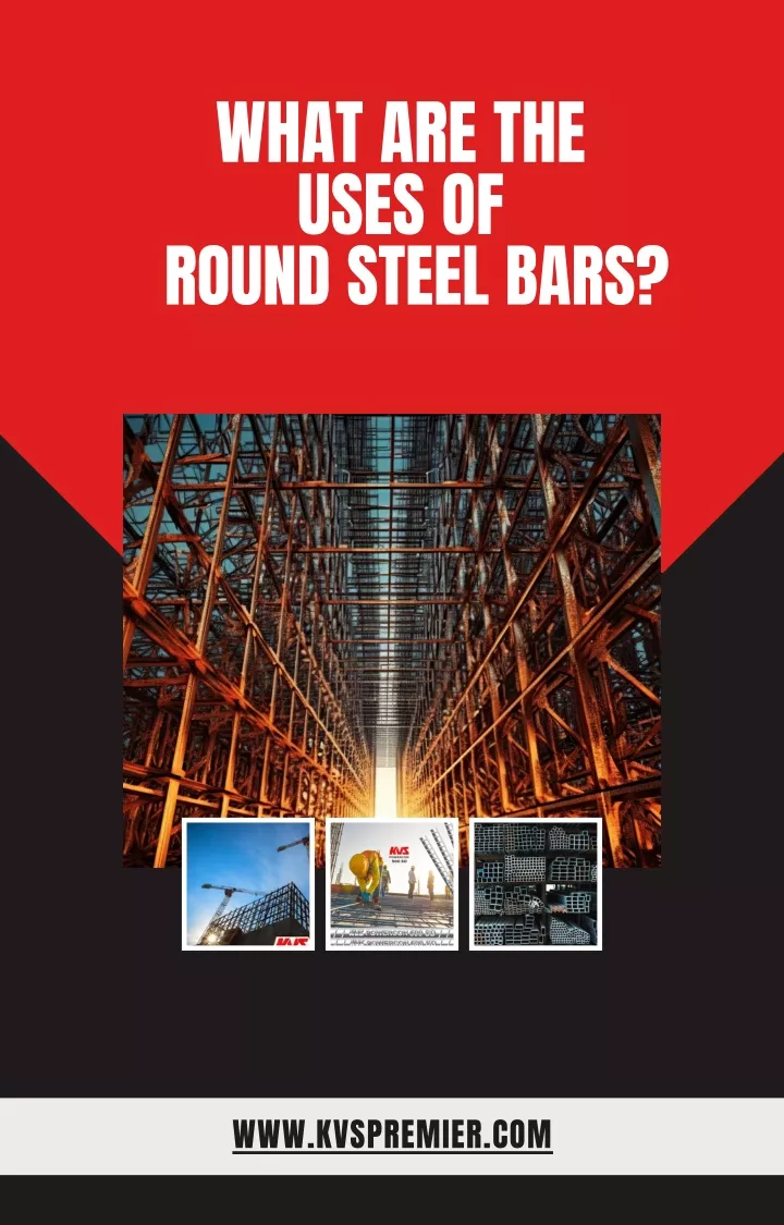 what are the uses of round steel bars