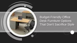 Modern Office Desk Furniture