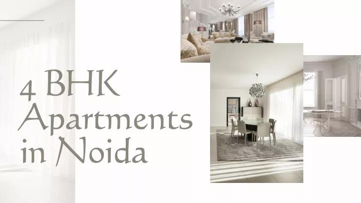 4 bhk apartments in noida