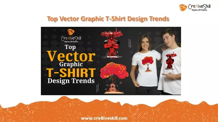 top vector graphic t shirt design trends