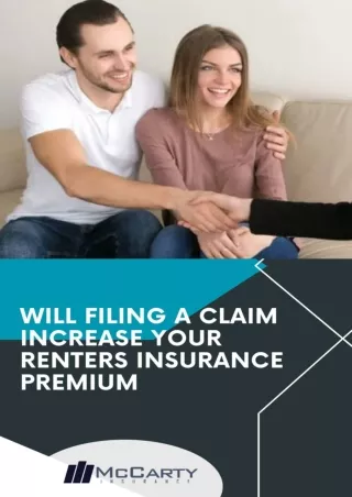 Will filing a claim increase your renters insurance premium - McCarty Insurance