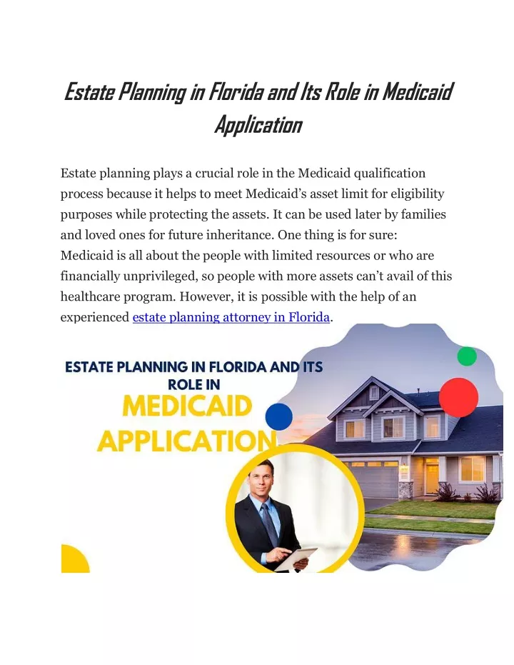 estate planning in florida and its role