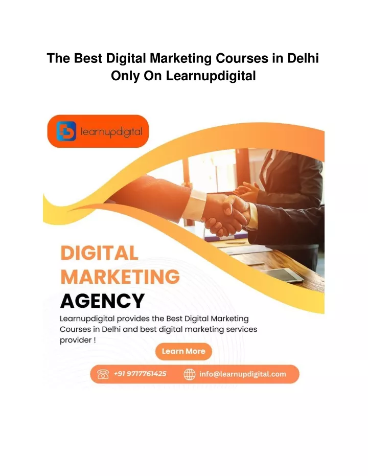 the best digital marketing courses in delhi only