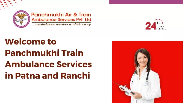 welcome to panchmukhi train ambulance services