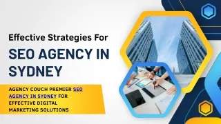 Agency Couch Premier SEO Agency in Sydney for Effective Digital Marketing Solutions