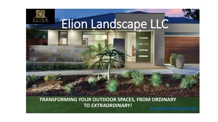 elion landscape llc