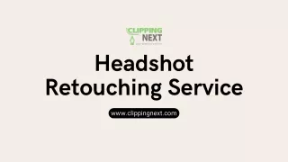 Headshot Retouching Service