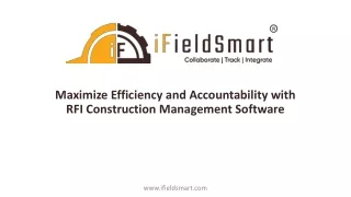 Maximize Efficiency and Accountability with RFI Construction Management Software