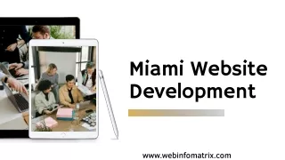 Miami website development .ppt