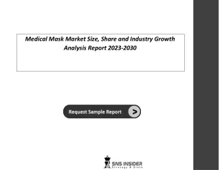 Medical Mask Market Size, Share and Industry Growth Analysis Report 2023-2030