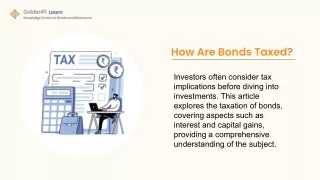 How Are Bonds Taxed?