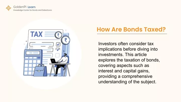 how are bonds taxed