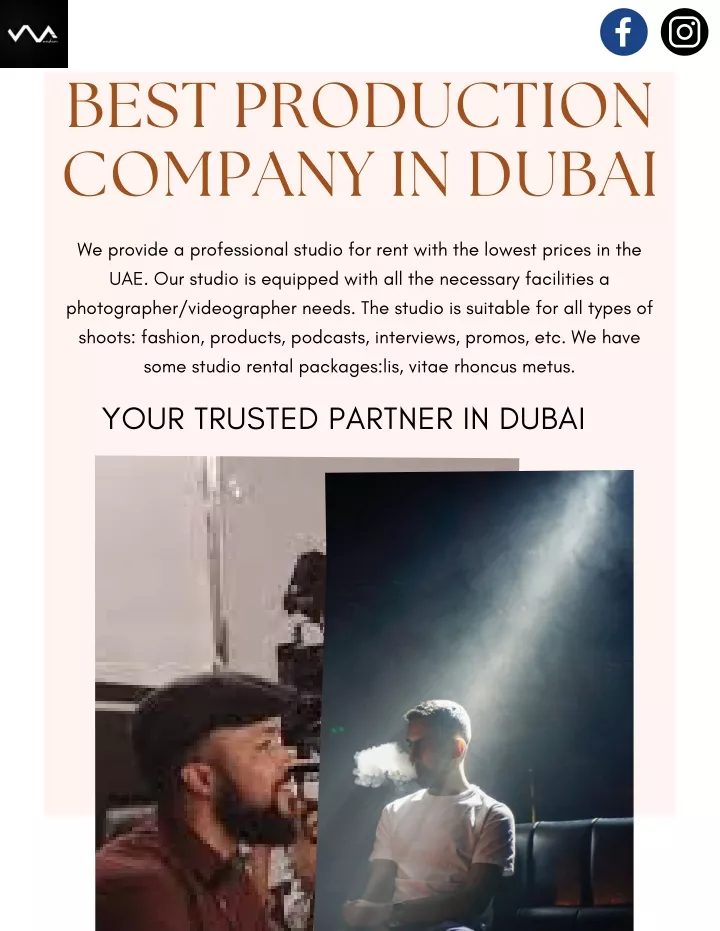 best production company in dubai