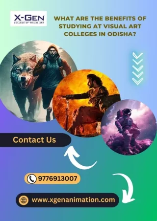 What Are the Benefits of Studying at Visual Art Colleges in Odisha