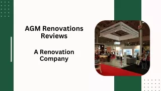 AGM Renovations Reviews - A Renovation Company