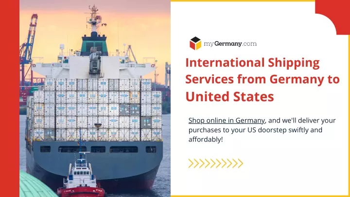 international shipping services from germany